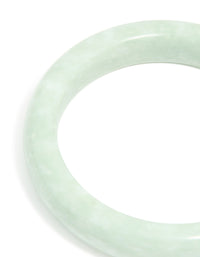 Green Jade Stone Bangle - link has visual effect only
