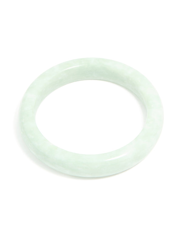 Green Jade Stone Bangle
