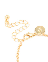 Gold Jade Semi Precious Stone & Freshwater Pearl Beaded Bracelet - link has visual effect only