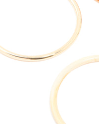 Mixed Acrylic Bangles 4-Pack - link has visual effect only