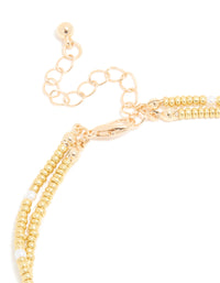 Gold Evil Eye Charm Anklet - link has visual effect only