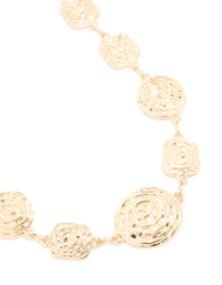 Gold Molten Swirl Belt - link has visual effect only