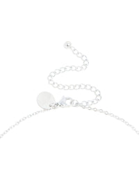 Waterproof Stainless Steel Mini Bubble Letter R Necklace - link has visual effect only