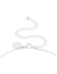 Waterproof Stainless Steel Mini Bubble Letter D Necklace - link has visual effect only