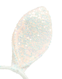 Kids Sequin Fabric Easter Bunny Ears Headband - link has visual effect only