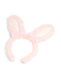 Kids Fabric Gingham Bow Easter Bunny Headband - link has visual effect only