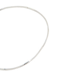 Sterling Silver Cubic Zirconia Adjustable Toggle Bracelet - link has visual effect only