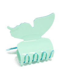 Teal Diamante Butterfly Claw Clip - link has visual effect only