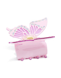 Purple Diamante Butterfly Claw Clip - link has visual effect only