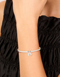 Silver Bow Toggle Bangle - link has visual effect only