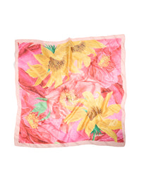 Multicoloured Statement Fabric Flower Scarf - link has visual effect only