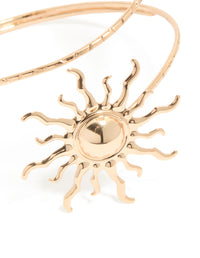 Gold Double Sun Arm Cuff - link has visual effect only