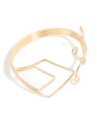 Gold Roman Style Arm Cuff - link has visual effect only