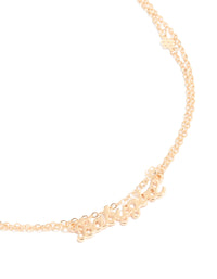 Gold Babygirl Text Waist Chain - link has visual effect only