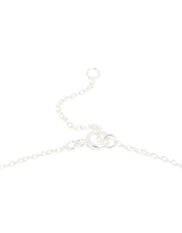 Sterling Silver Pink Enamel Heart Pendant Necklace - link has visual effect only