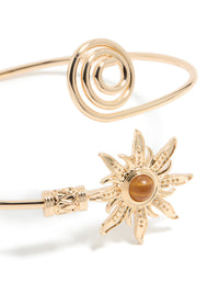 Gold Celestial & Swirl Arm Cuff - link has visual effect only