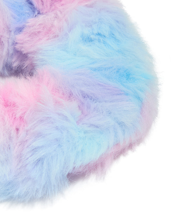 Kids Ombre Fluffy Scrunchie