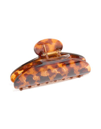 Tortoiseshell Arched Claw Clip - link has visual effect only