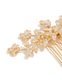 Gold Dainty Petal Comb - link has visual effect only