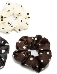 Mixed Polka Dot Scrunchies 3-Pack - link has visual effect only