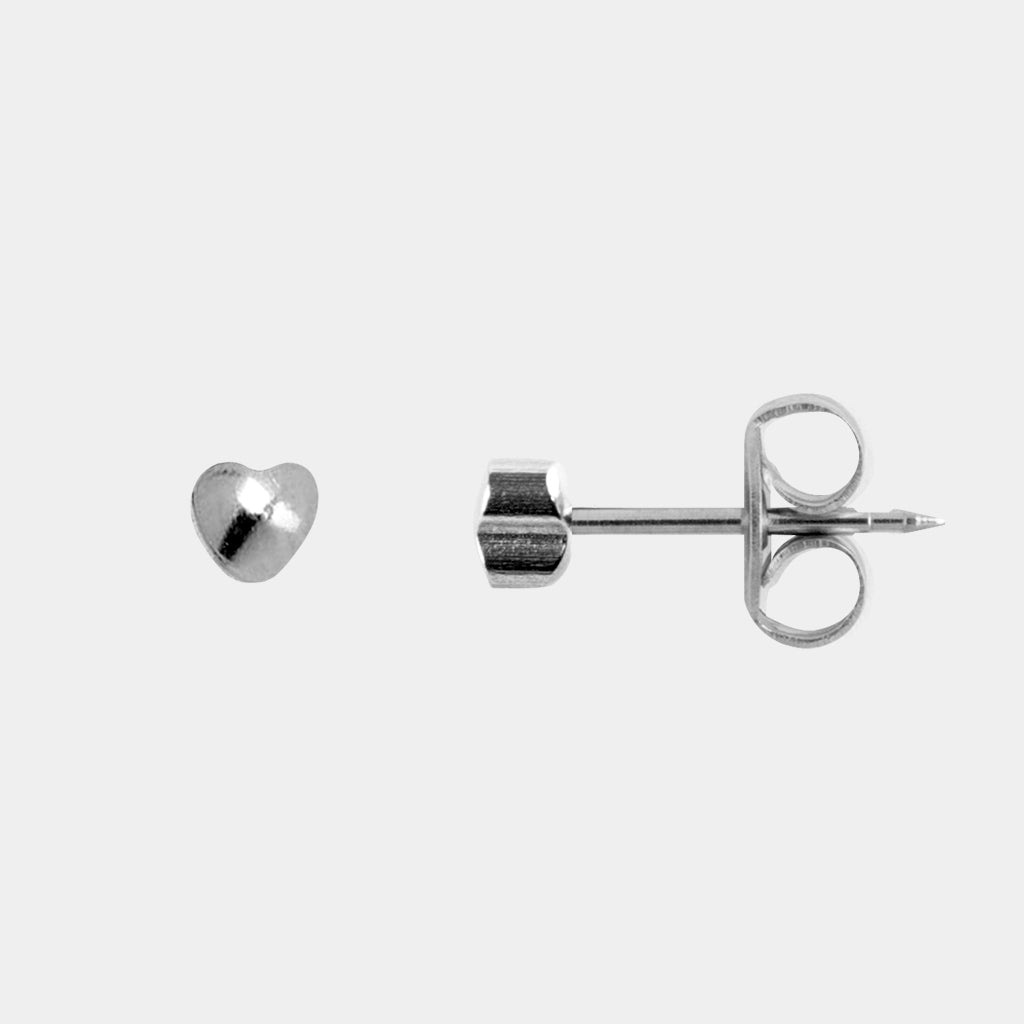 Studex 4mm Surgical Steel Heart Surgical Steel Stud