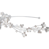 Pearl & Diamante Vine Crown - link has visual effect only