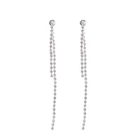 Diamante Cupchain Front & Back Earrings - link has visual effect only