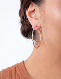 Gold Sleeper Round Hoop Earring Pack - link has visual effect only