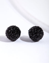 Plastic Jelly Tot Ball Earrings - link has visual effect only
