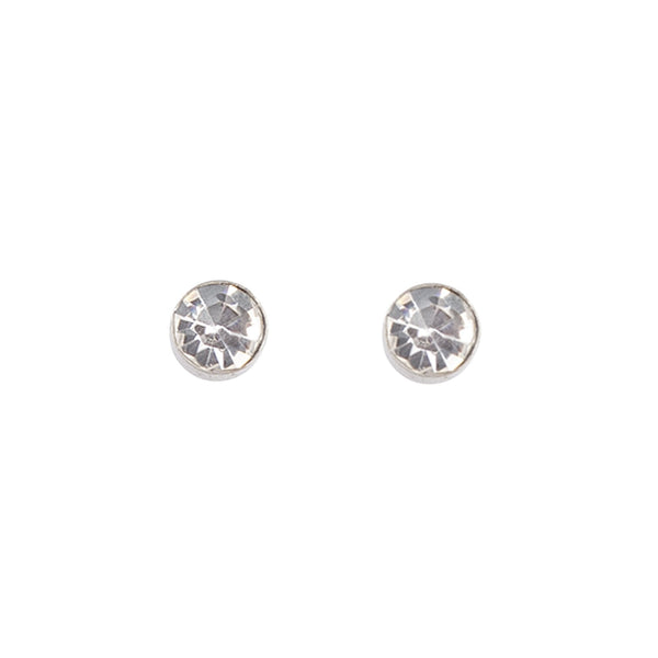 Mini Diamante Stud Earrings