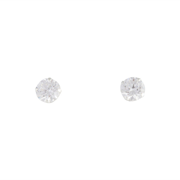 Sterling Silver Cubic Zirconia Stud