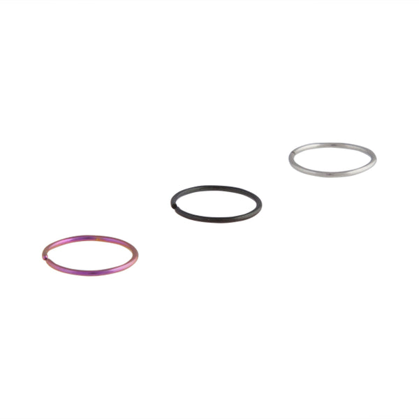 Mixed Metal Classic Nose Ring Pack