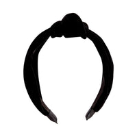 Black Velvet Turban Headband - link has visual effect only