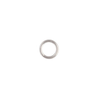 Rhodium 5mm Clicker Ring - link has visual effect only