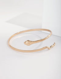 Gold Rattle Snake Arm Cuff - link has visual effect only