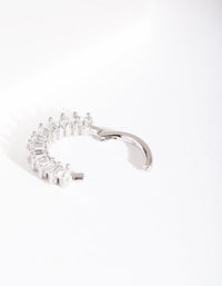 Surgical Steel Gem Lined Clicker Earring - link has visual effect only