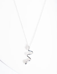 Sterling Silver Snake Necklace - link has visual effect only