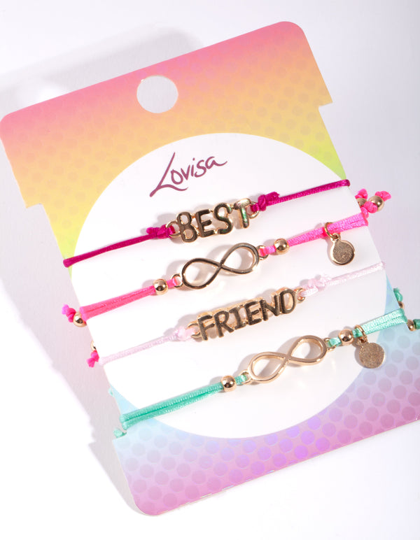 4-pack friendship bracelets set | GATE