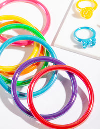 Kids Multi Bracelet Ring Set - link has visual effect only