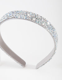 Kids Silver Sparkle Headband - link has visual effect only