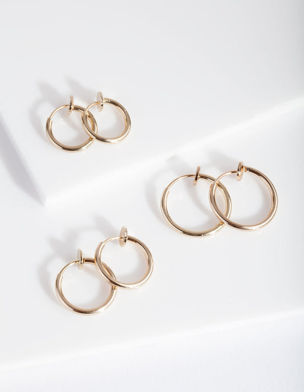 Gold Faux Body Rings 7-Pack