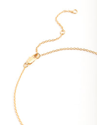 Gold Plated Semi Precious Shard Necklace - link has visual effect only