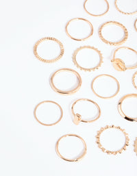 Gold Geometric Ring 24-Pack - link has visual effect only