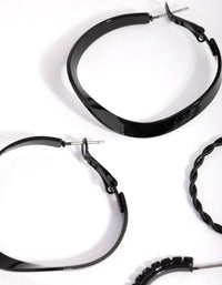 Matte Multi Choice Hoop 6-Pack Earring - link has visual effect only