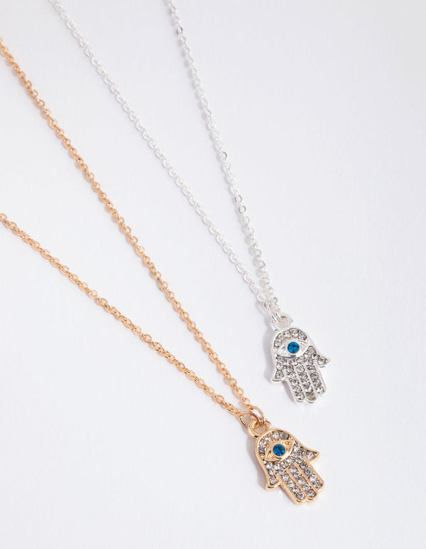 Hamsa Hand Necklace | Armans Fine Jewellery Sydney