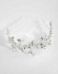 Pearl & Crystal Vine Alice Band - link has visual effect only