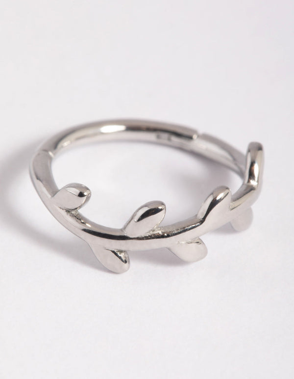Surgical Steel Vine Clicker Ring