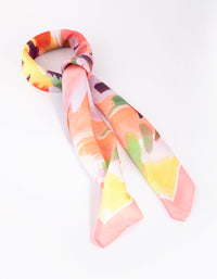 Bright Floral Scarf - link has visual effect only