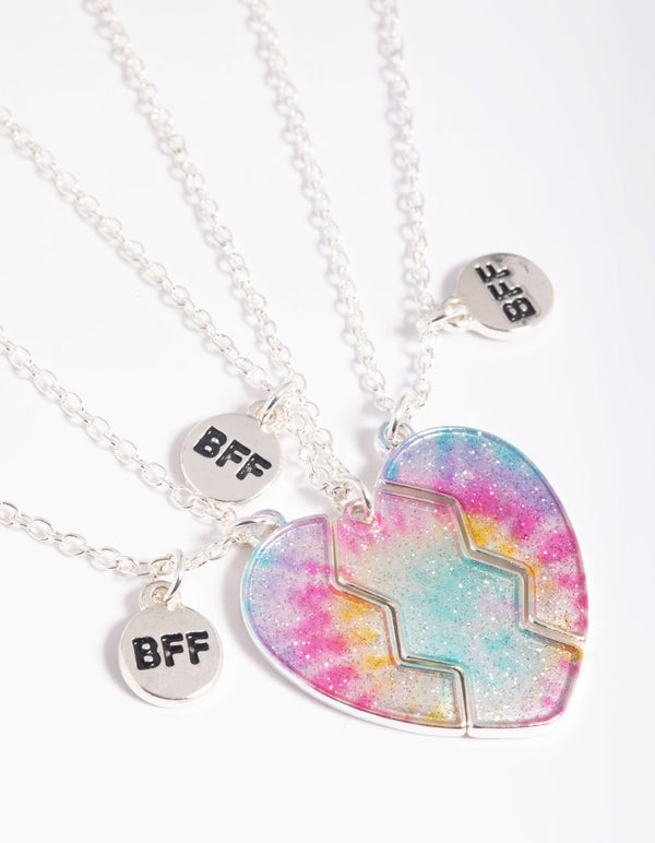 2Pcs BFF Best Friend Kids Cute Necklace Cartoon Love Girlfriend Necklace/////  | eBay