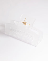 Frosted Rectangular Claw - link has visual effect only